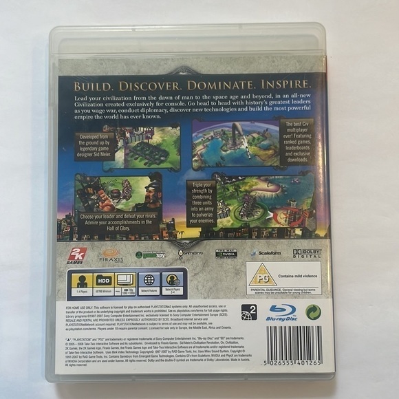 PLAYSTATION 3 Civilization Revolution - Picture 2 of 4